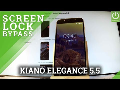 How to Hard Reset KIANO Elegance 5.5 - Skip Pattern / Erase Everything