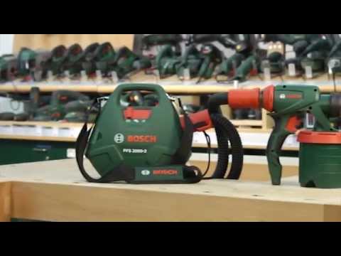Tutorial: Farbsprühsystem PFS 3000-2 von Bosch