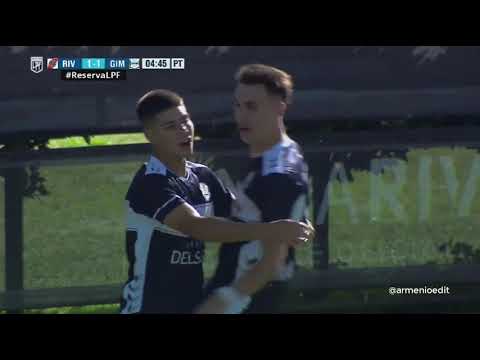 Benjamín Domínguez vs River Plate (Reserva) / 2003 / Gimnasia y Esgrima La Plata