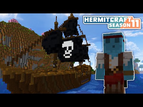 Hermitcraft 11 - Ep. 1: A PIRATE'S LIFE! (Minecraft Let's Play)
