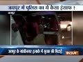 Jaipur police brutally assault car driver, public back police during incident (watch video)