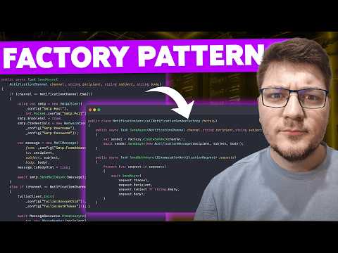 Factory Pattern in C# — Step-by-Step Guide & Transcript