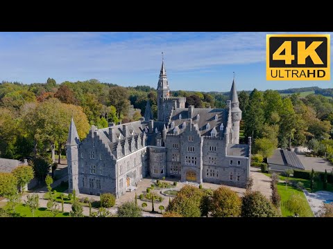 Château de Leignon Castle of Leignon DJI Footage by Falconi