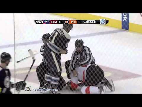 James Wisniewski vs Harry Zolnierczyk Nov 5, 2011