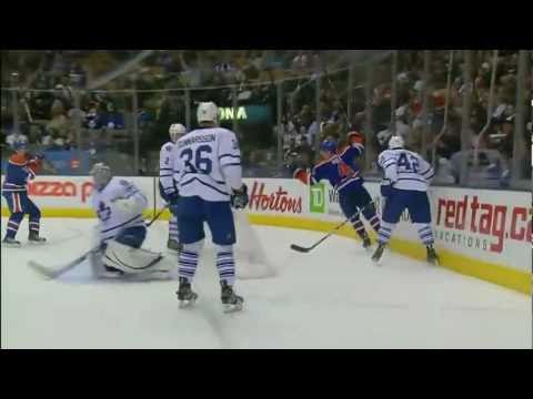 Taylor Hall First Multi-Goal Game 12/2/10 @ Toronto