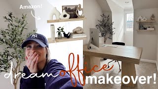 vlog: OFFICE MAKEOVER! (theme, decor, styling) & BIG life update!!