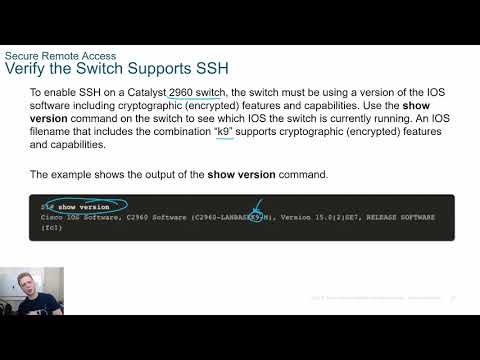 Cisco CCNA 2  v7 Module 1 Section 1.3 - Secure Remote Access
