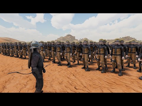 FULL-AUTO ARCHER vs 150,000 NARUTO - Ultimate Epic Battle Simulator 2 | UEBS 2