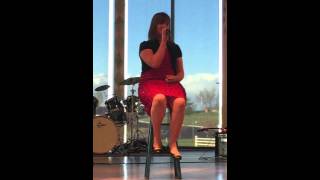 Claire Veal performing Lost Boy by Ruth B.