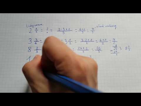 🔥 Jak zamienić liczby mieszane na ułamki niewłaściwe | Matematyka Szkoła Podstawowa