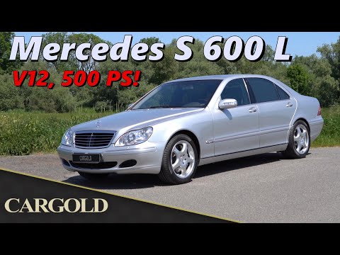 Mercedes S 600 L, 2003, Ein echter Wolf im Schafspelz, erst 27.242 km! V12, 500 PS, W220
