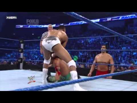 Smackdown 6/3/11 Jinder Mahal Debut vs Yoshi Tatsu