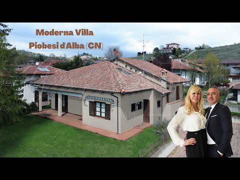 MODERNA VILLA A PIOBESI D'ALBA