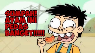 Download lagu JUKI SELLING BONYOK CHICKEN, CLAIMING IT'S VERY SPICY!!!! - SI JUKI X BONCABE mp3