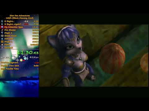 Star Fox Adventures 100% Speedrun World Record in 4:52:10