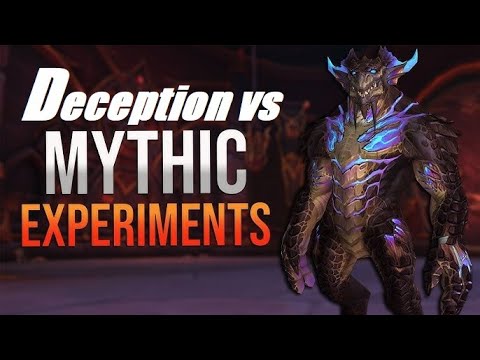 Deception Forgotten Experiments Mythic - Resto Shaman POV