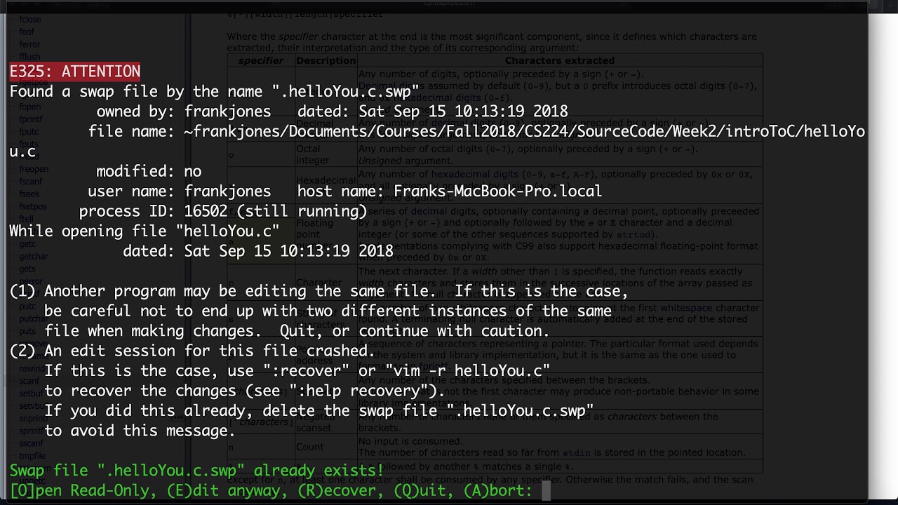 Basic Input Output in C