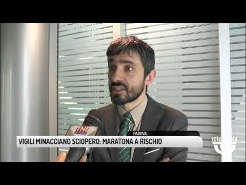 TG PADOVA (19/04/2019) - VIGILI MINACCIANO SCIOPERO: MARATONA A RISCHIO