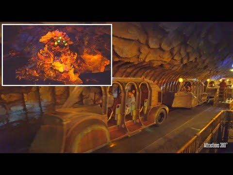 [4K] Journey to the Center of the Earth Thrill Ride - DisneySea Theme Park