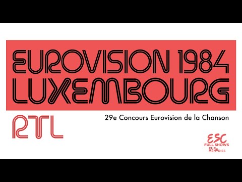 Eurovision Song Contest 1984 (English Commentary)