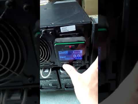 APC Smart-UPS On-Line Dviguba konversija (prisijungus) 10000 VA 10000 W 10 AC išvestis(ys / čių) video