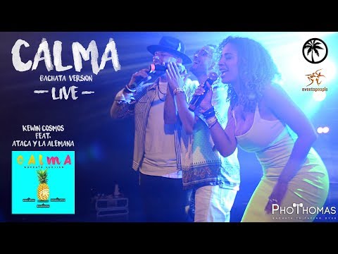 Kewin Cosmos ❌ Ataca y La Alemana [Calma] ► LIVE @ Eventopeople 2019