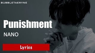 NANO (나노) - Punishment (Prod. HSND) [Eng | Han | Rom] Lyrics