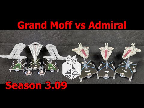 Star Wars Armada "Tarkin" Grand Moff vs Admiral - ION Radio Battle Report
