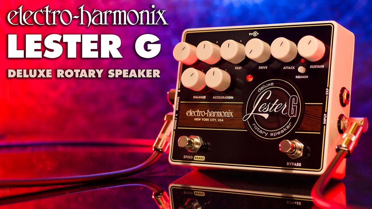 Electro Harmonix Lester G Rotary Effect Pedal