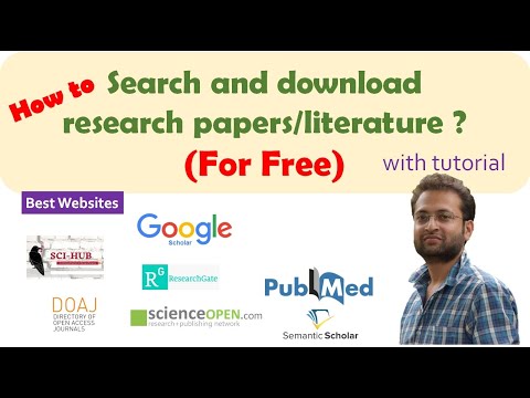 How to find and download research papers? Best free websites (tutorial) Google scholar | Sci-hub etc