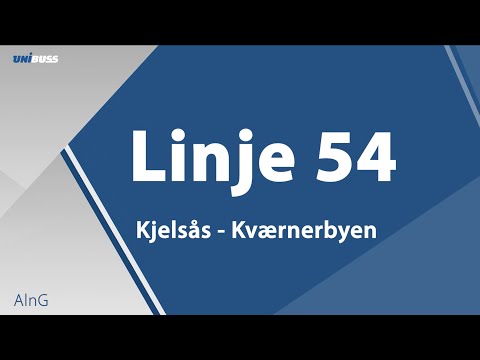 Linje 54 Kjelsås - Kværnerbyen