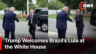 President Trump Welcomes Brazil’s Lula at White House for Trade, Tariff and Security Talks | AC1N