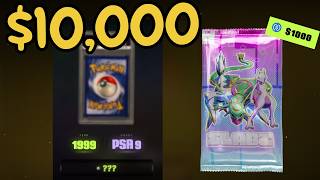 I spent $10,000 on Pokemon Slabz Packs