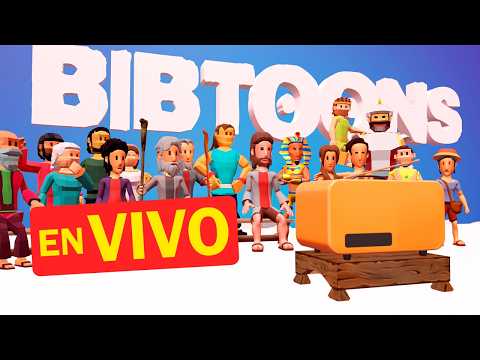 ✅ Historias Biblicas Animadas! 🤩 BIBTOONS en VIVO Canciones y héroes de la Biblia