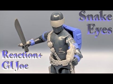 Chuck's Reviews Super7 ReAction+ GI Joe Snake Eyes