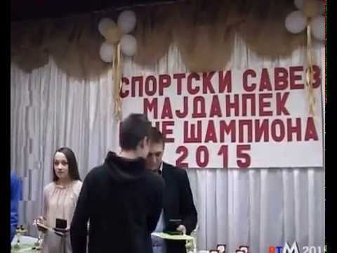 Majdanpek,sport,Sportski savez Majdanpek Vece sampiona 2015 27 02 2015
