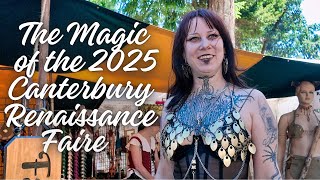 🎭 Canterbury Renaissance Faire 2025 | Costumes, Jousting & Magic in the Forest!