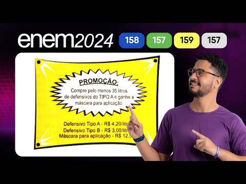 Question 158 - Blue Booklet | Ratio and Proportion | MATHEMATICS ENEM 2024