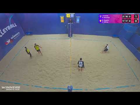 17:30 I. Datsiuk / V. Antoniuk - M. Kyselov / S. Zalizko 11.12.2022 | Winners Beach Volleyball