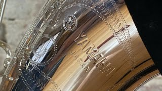 Video thumbnail for Listen to a Rarely Seen Yamaha YTS62S Silver Plated Purple Logo Tenor Saxophone! www.newyorksax.com by JL Woodwinds