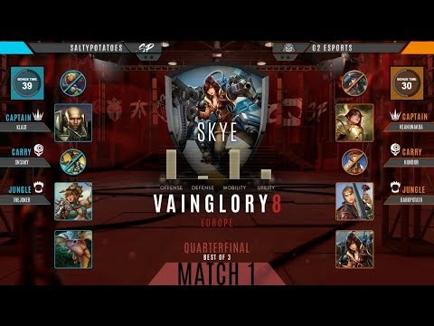 G2 Esports vs SaltyPotatoes Game 1 | Vainglory 8 EU Autumn 2017 Split 1 Week 1