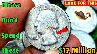 1983-P Quarter Worth $20,000! Rare Washington Quarter You NEED to Check!