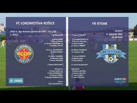 FC Lokomotíva Košice - FK Kysak 5:0 (2:0)