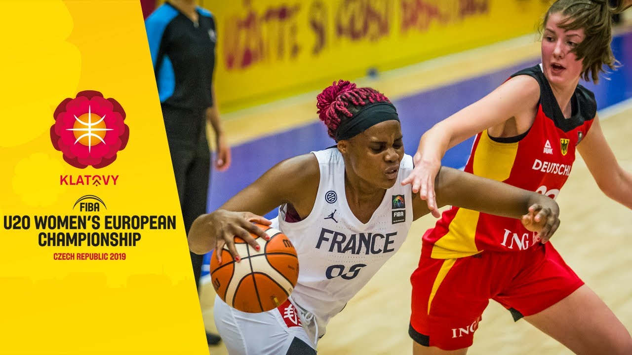 France (FRA) vs Germany (GER) Group Phase (GP) FIBA U20 Women's