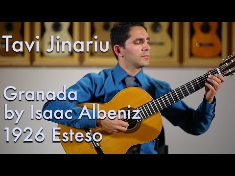 Albeniz' Granada - Tavi Jinariu plays 1926 Domingo Esteso