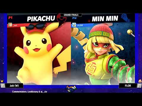 SSB India July 2 - GRAND FINALS - Jolt (Pikachu) vs FLOR (Min Min/Cloud)
