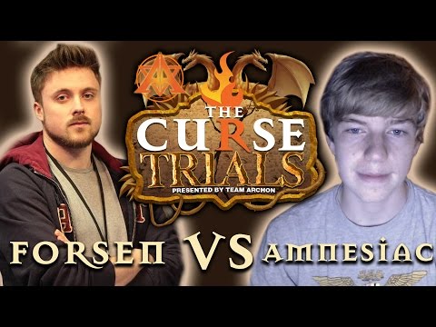 The Curse Trials Group Stage Round 1: Forsen vs Amnesiac
