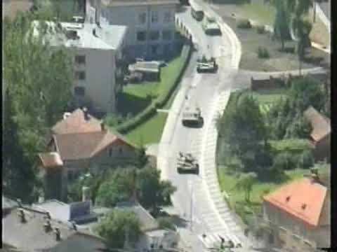 Krieg in Oberradkersburg und Sentilje 1991