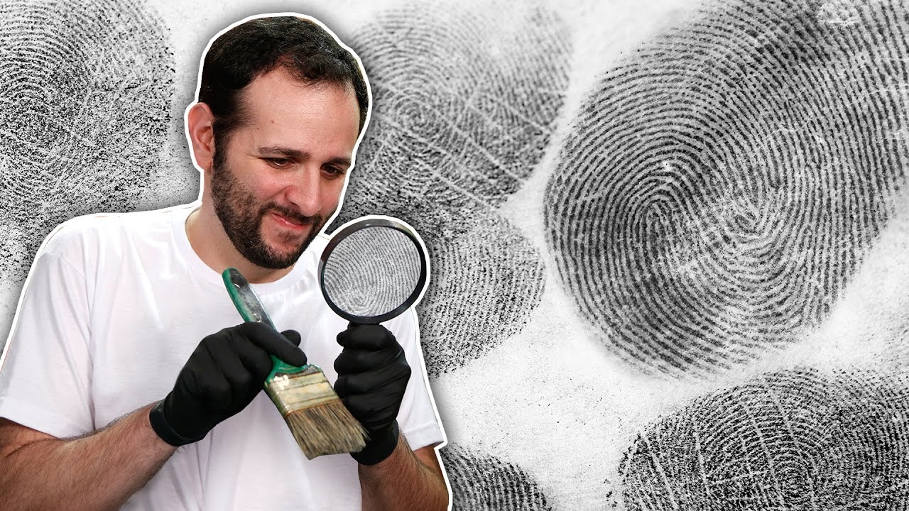 Pó caseiro para REVELAR IMPRESSÕES DIGITAIS