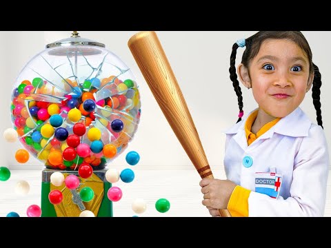 Andrea & Maddie's Gumball Machine Adventure: No More Gumballs, No More Cavities!